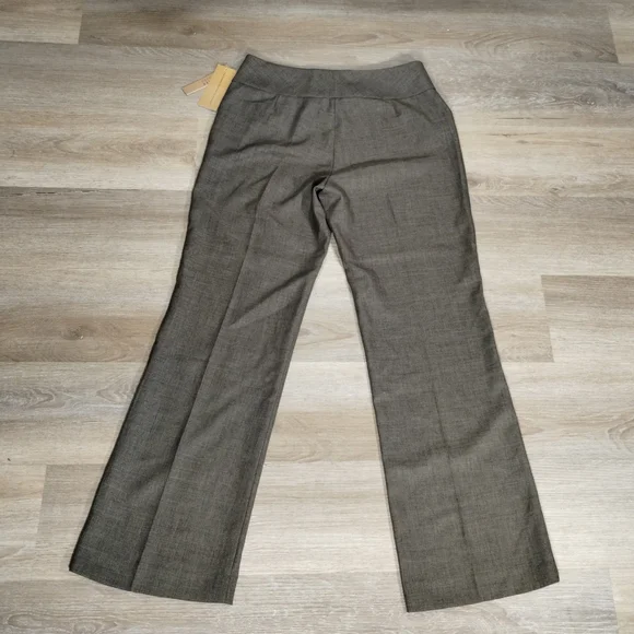 Alex Marie Dress Pants Size 10 Dark Brown Wrinkle Free Office Academia Interview - Picture 6 of 9